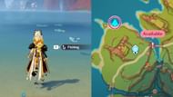 Fishing Spot #3 (Image via HoYoverse)